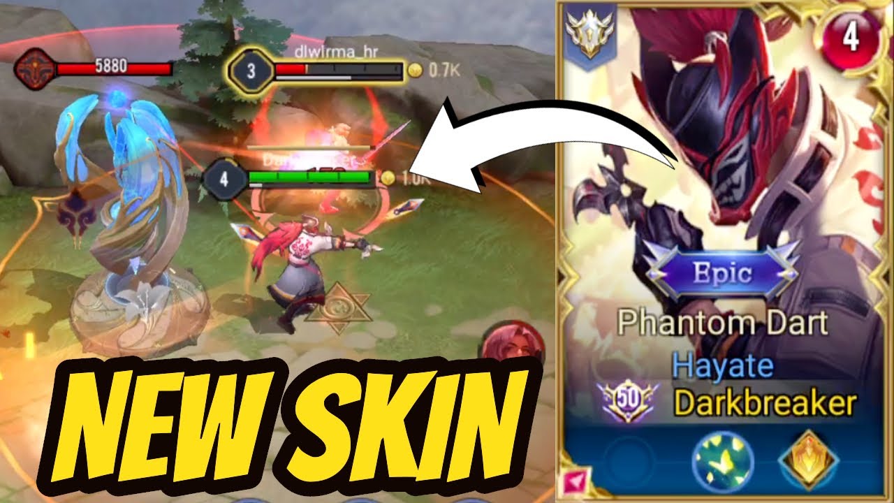 HAYATE VS FLORENTINO - NEW HAYATE SKIN PHANTOM DART | AoV | 傳說對決 | RoV | Liên Quân Mobile