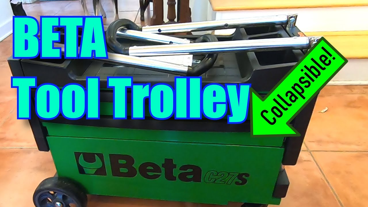 НОВИНКА! Складная инструментальная тележка Beta C27S