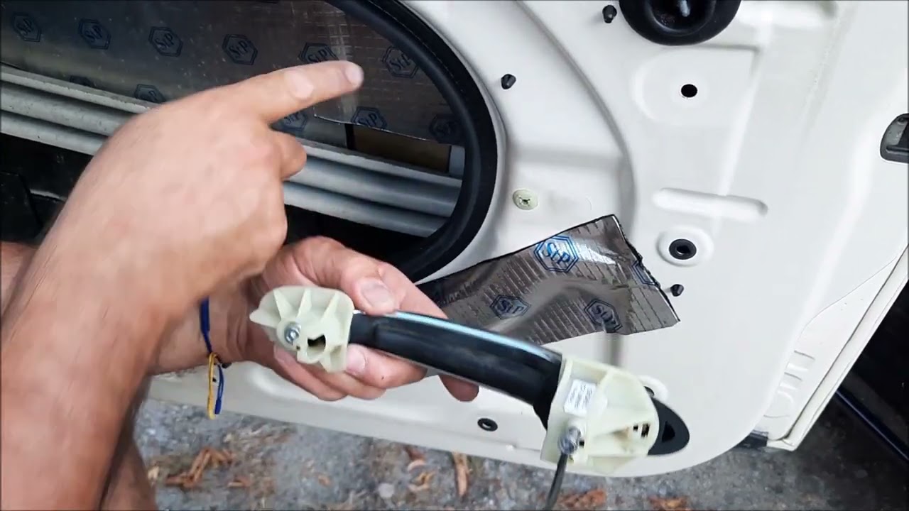 Замена дверной ручки на/replacing door handle on MINI Cooper S