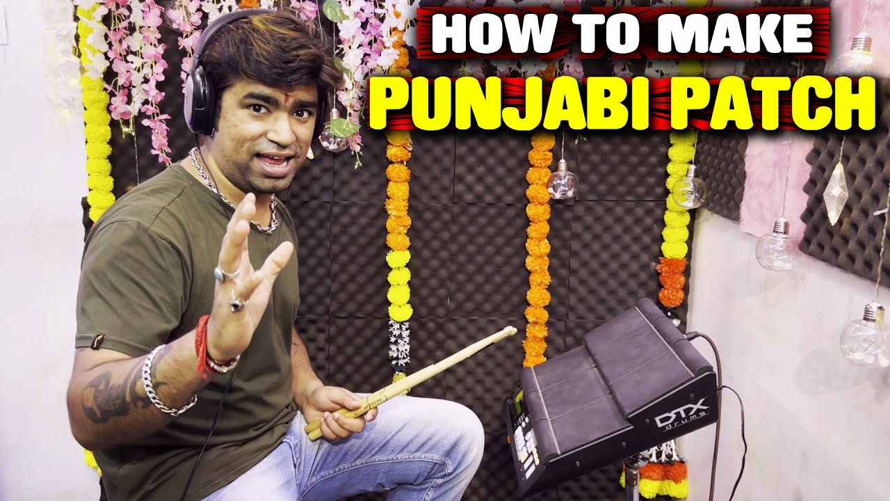 HOW TO MAKE PUNJABI PATCH ON OCTAPAD | Chota Magaj