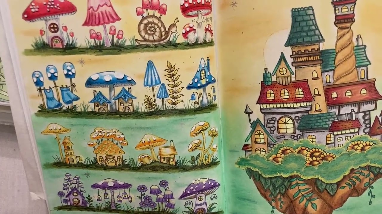 Plány na podzim - výsledek #autumn #colors #art #relaxing #coloring #coloringbook #раскраска