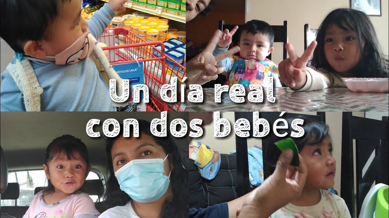 Un día real con dos bebés / entregando pedidos / Gio yeah Vlogs
