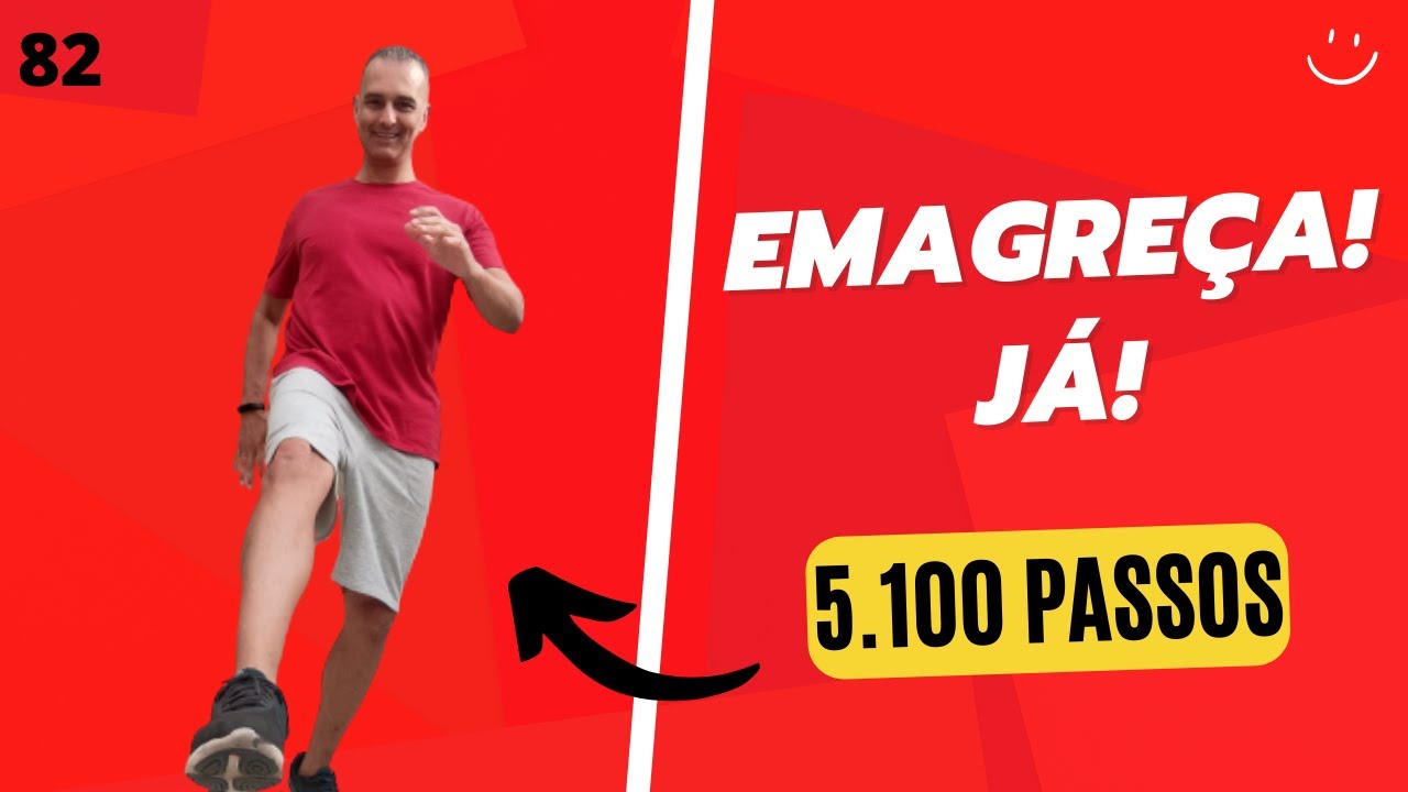 Emagreça - Aeróbica - Caminhada em Casa - Vídeo 82