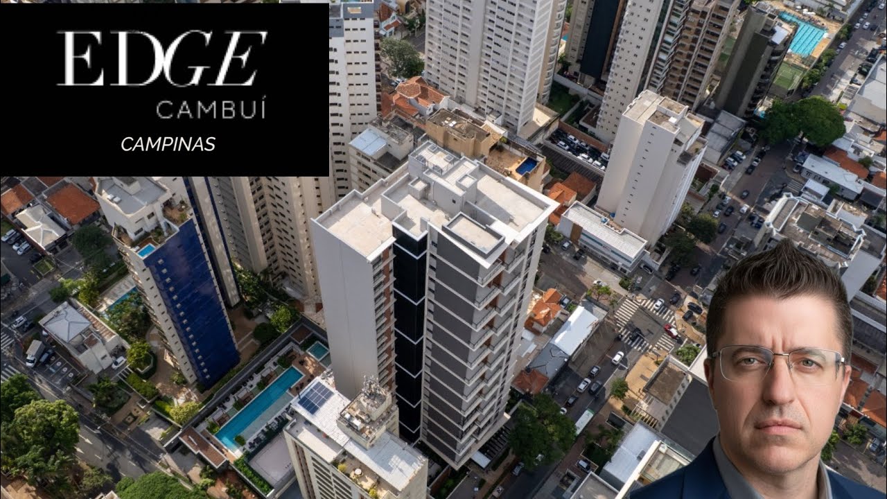 EDGE CAMBUÍ - CAMPINAS - SP - apartamento Alto padrão no Cambuí.