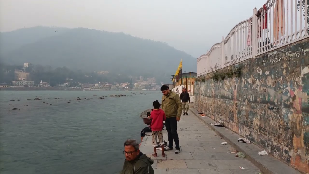 ऋषि केश गंगा घाट 13/02/2026 शाम