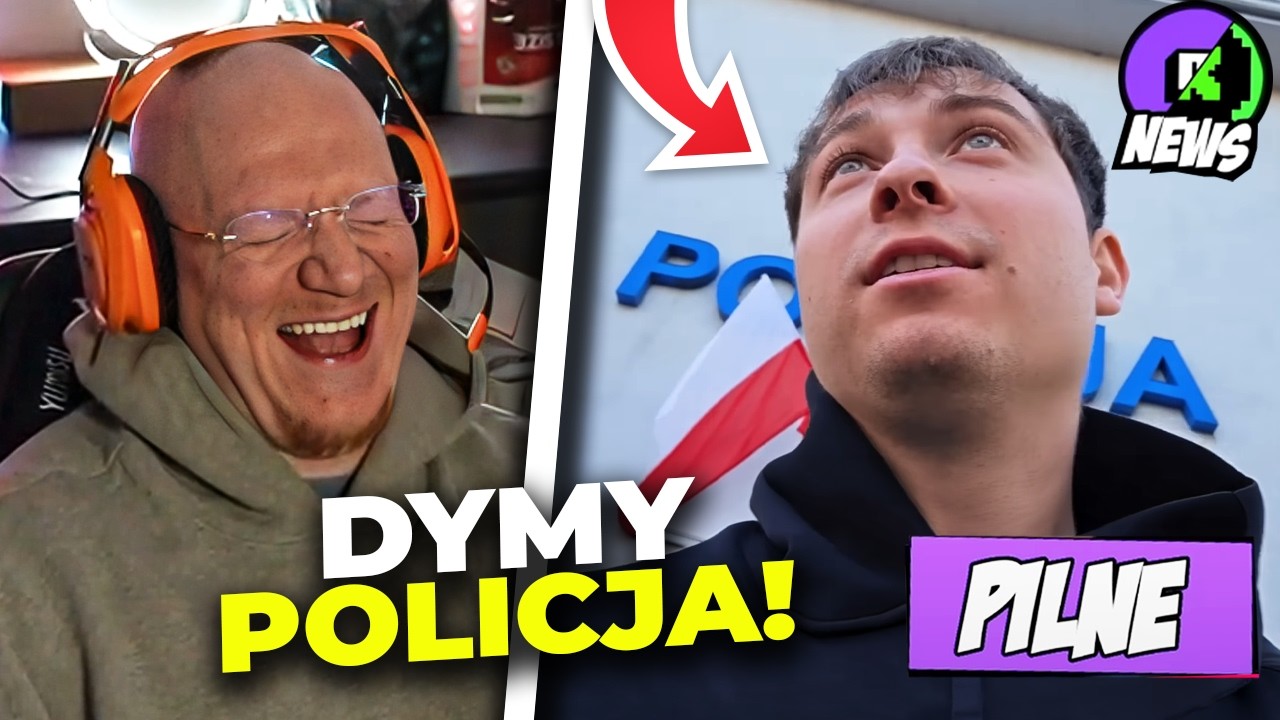 DZINOLD OGLĄDA DYMY NA TWITCH & KICK!