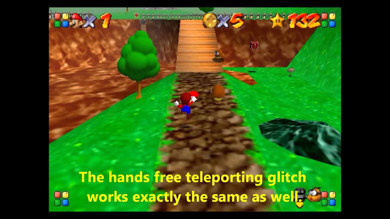 SM64 - Hat Glitches (4/4) - Object Displacement Glitch