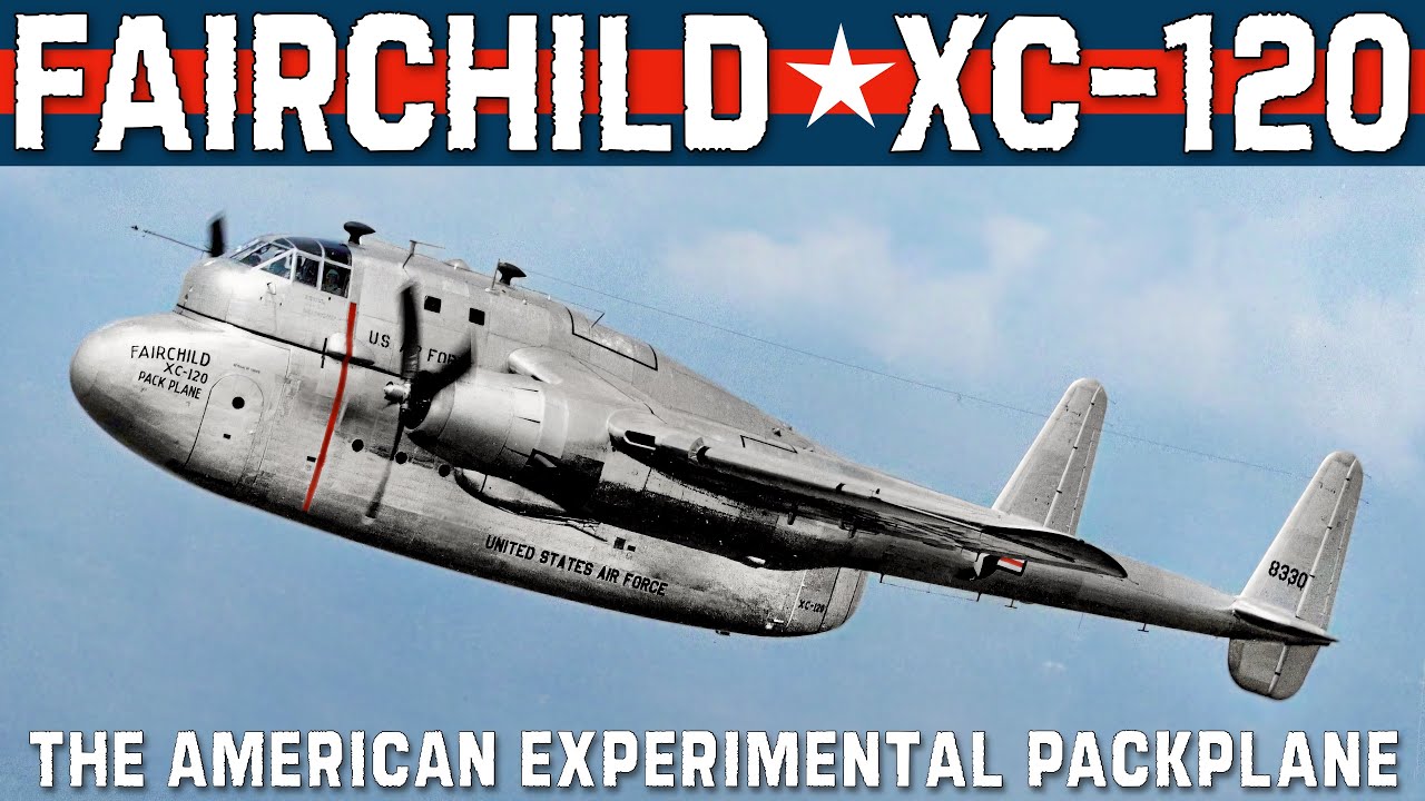 Экспериментальный ранцевый самолёт | Fairchild XC-120 | Авиационные прототипы | Документальный фильм