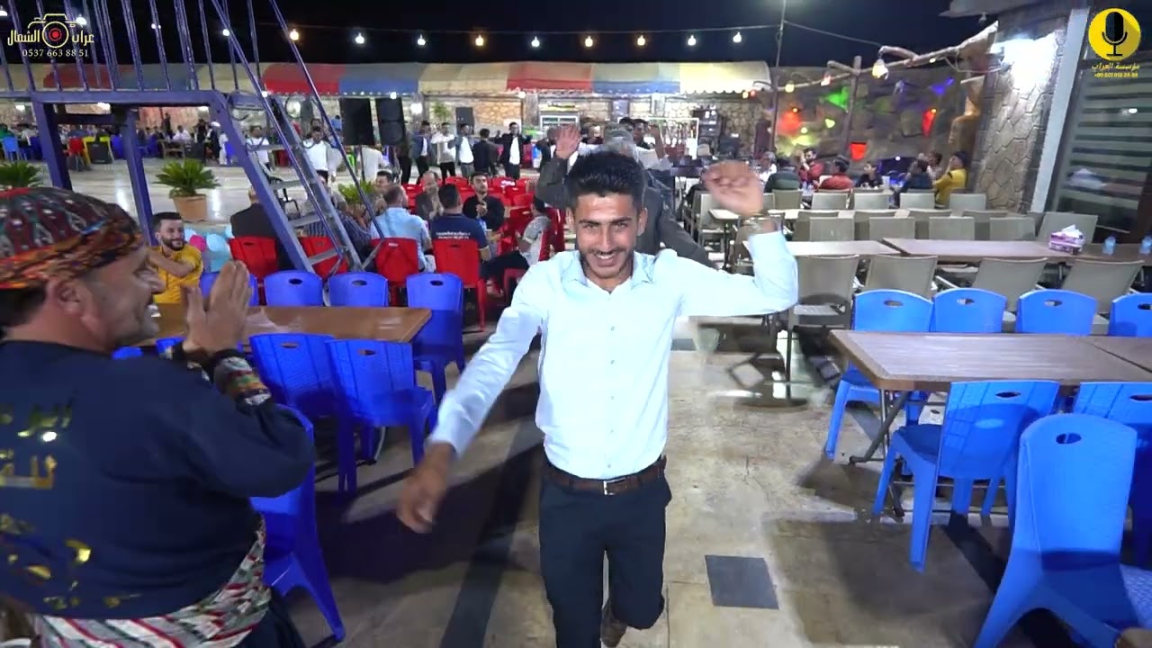 افراح اهالي مارع بيت الخطيب العريس محمد الخطيب فرقة ربيع السرور الجزء 1