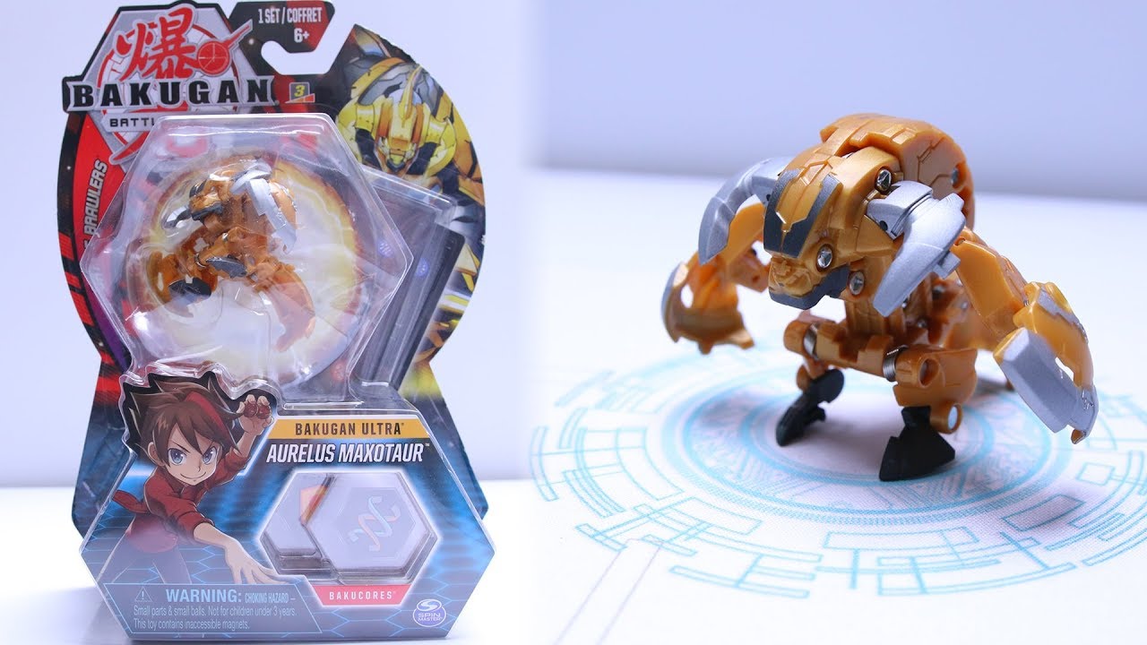 Bakugan Battle Planet | AURELUS MAXOTAUR ULTRA UNBOXING