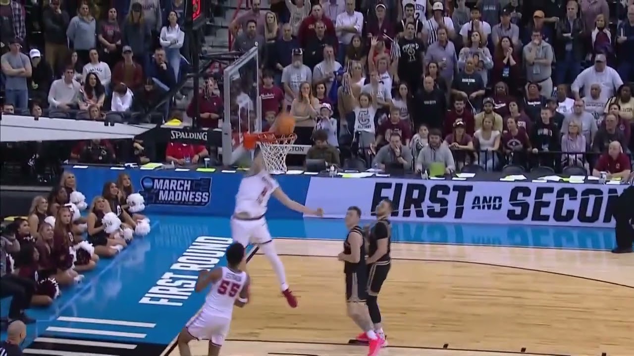 Aaron Estrada vs CofC | 2024 NCAA Tournament (13 PTS, 8 AST, 7 REB, 1 STL, 1 TO, +20)