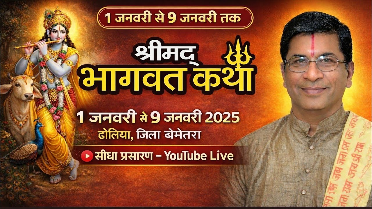 Bhagvatacharya Ashutosh Vaishnav Maharaj ji is live