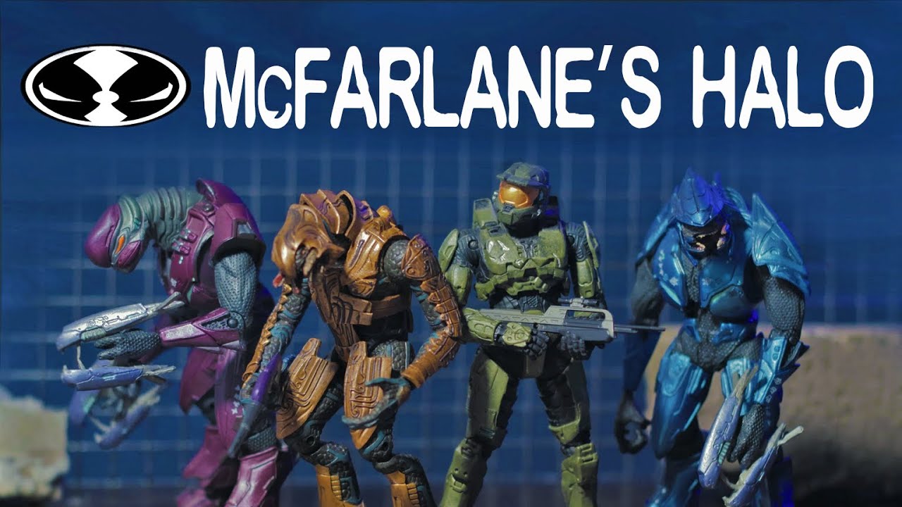 Halo Action Figures Showcase 4K (Bungie Games)