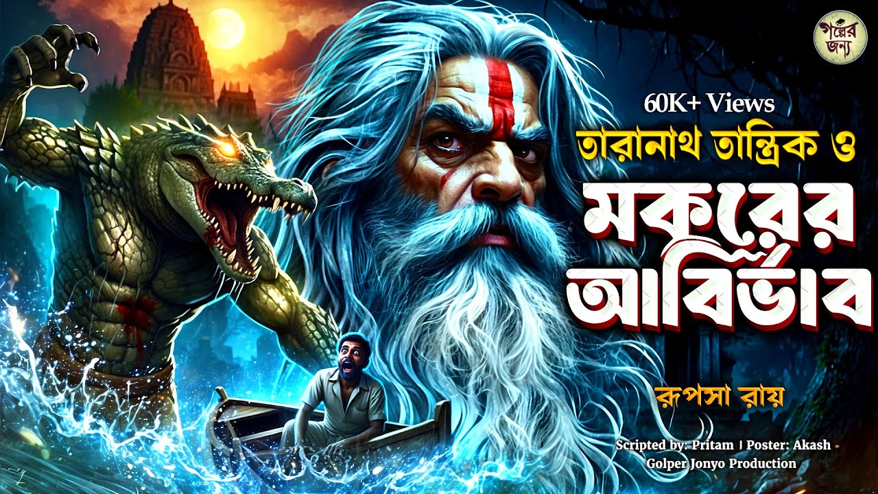 তারানাথ তান্ত্রিকের গল্প - মকরের আবির্ভাব। TARANATH TANTRIK GOLPER JONYO | SUNDAY SUSPENSE