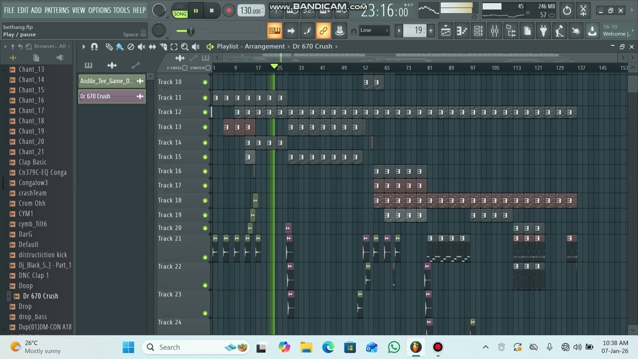 Upcoming hit beat by[cut down SA]