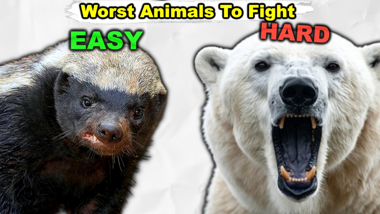 Ranking The Most PAINFUL Animals To Fight (Tier List)