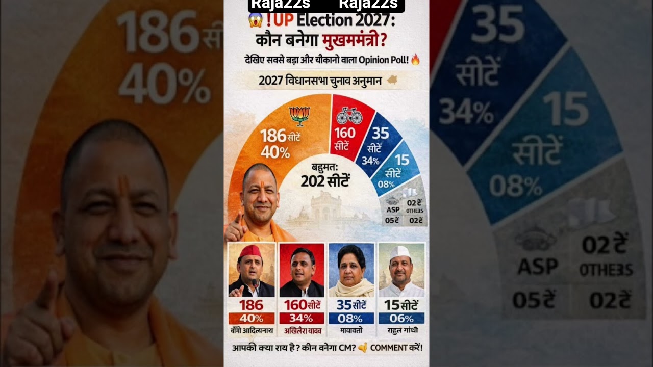 UP Election 2027 Opinion Poll: Can SP defeat BJP? Analysis of 403 Seats!#UPPolitics #BJP #SP