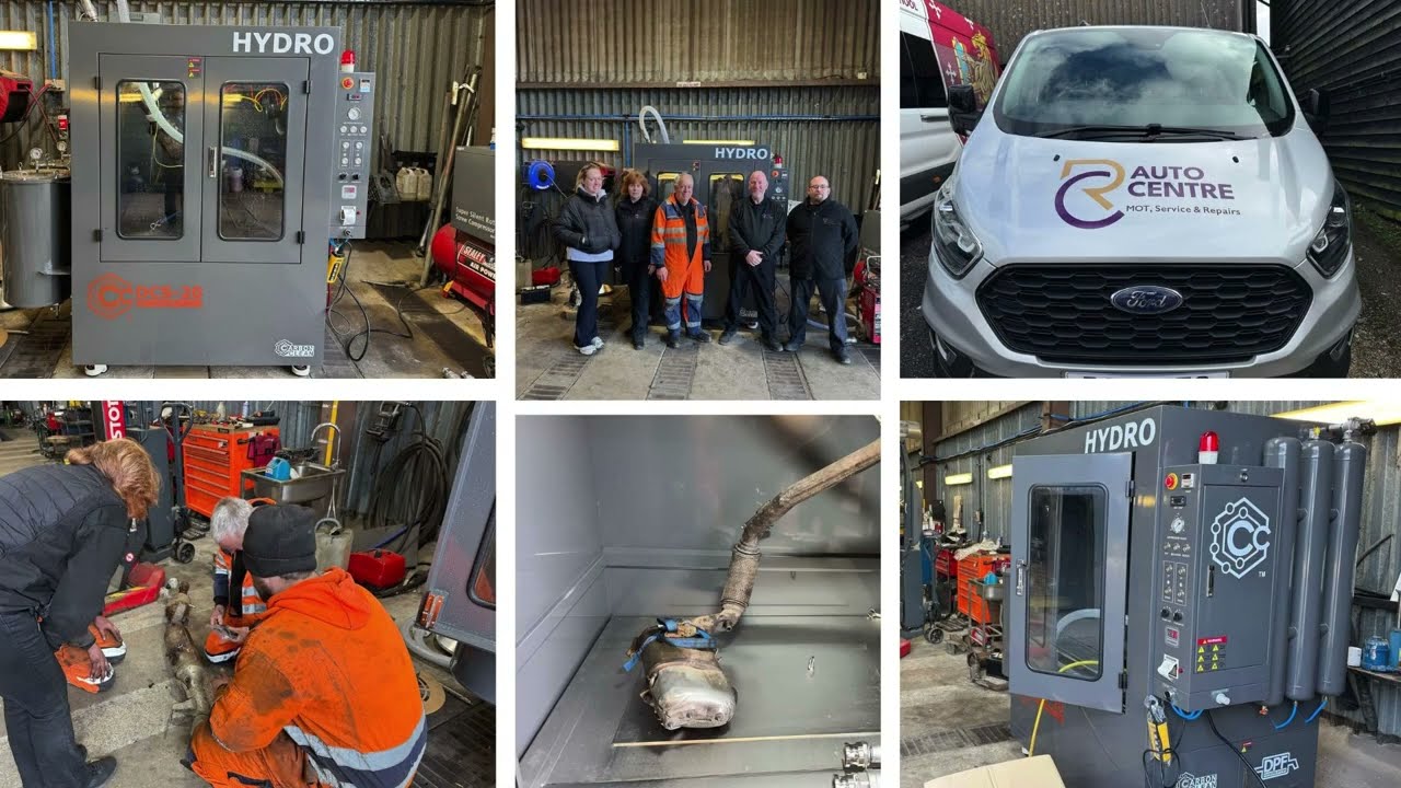 RC AutoCentre Tackles DPF Blockages with our DCS-20 Pro DPF Cleaning Machine!