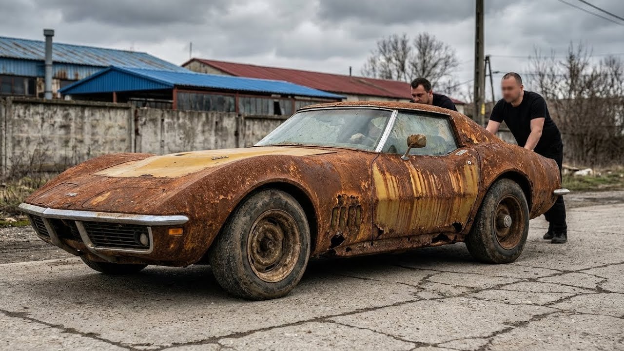 ASMR Car Restoration! Full Restoration of a 1969 Chevrolet Corvette ZL-1 from Total Disrepair to New