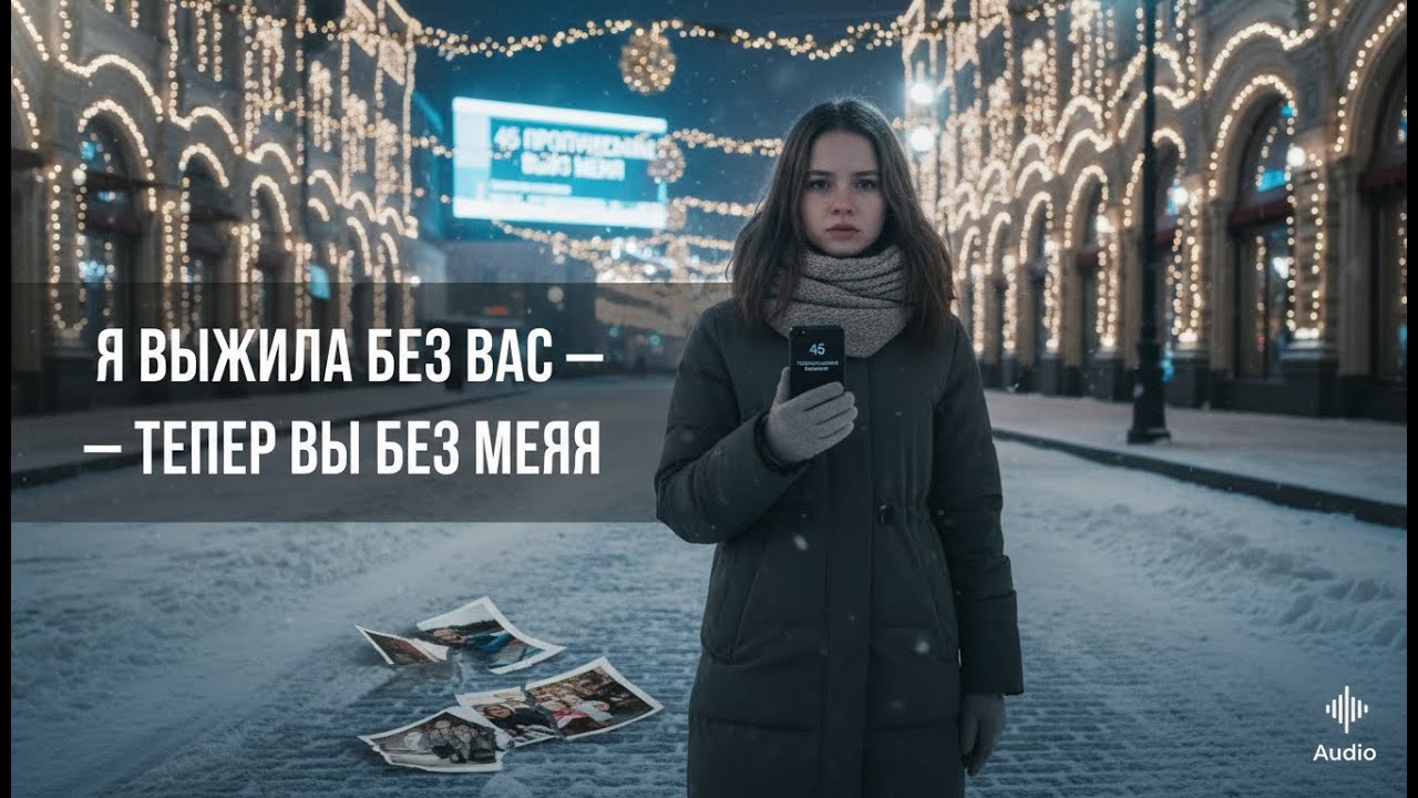 СЕМЬЯ ВЫГНАЛА МЕНЯ НА РОЖДЕСТВО — «ТЫ НИКТО»… ЧЕРЕЗ 5 ДНЕЙ Я УВИДЕЛ 45 ПРОПУЩЕННЫХ ЗВОНКОВ