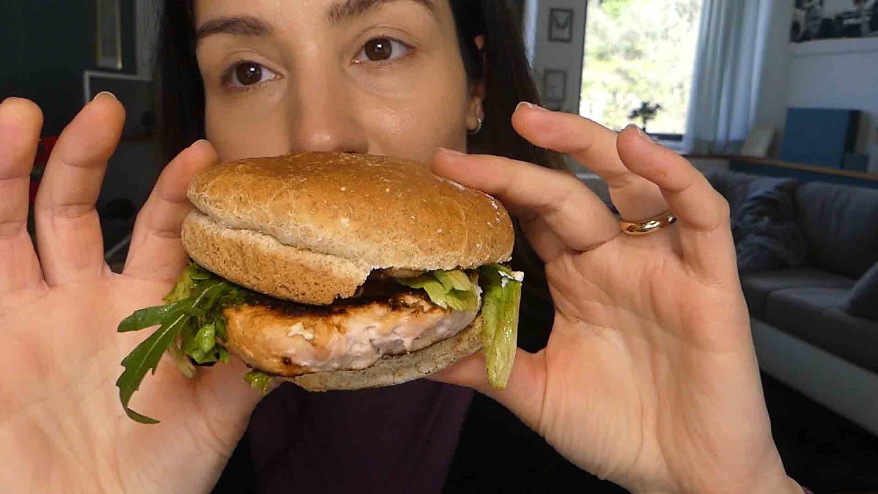 ASMR MUKBANG PANINO CON HAMBURGER 🍔 SUPER BUONOOO |