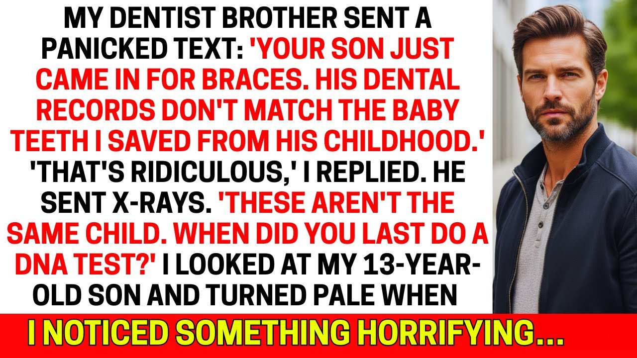 My Dentist Brother Discovered My Son's Teeth Don't Match His Baby Teeth—Then I Noticed