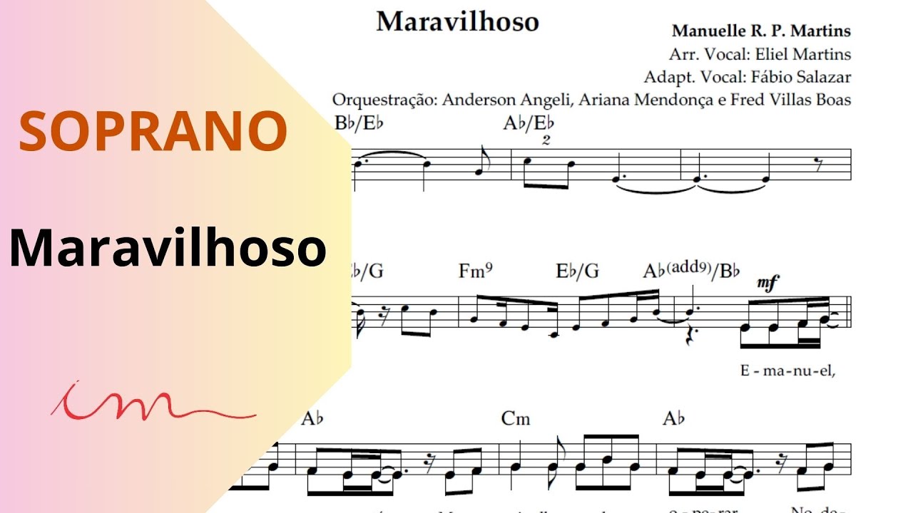 LOUVOR: Maravilhoso (ICM) - Soprano 🎤