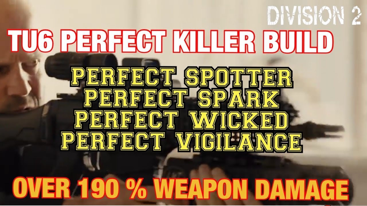 The Division 2 - TU6 The perfect killer build