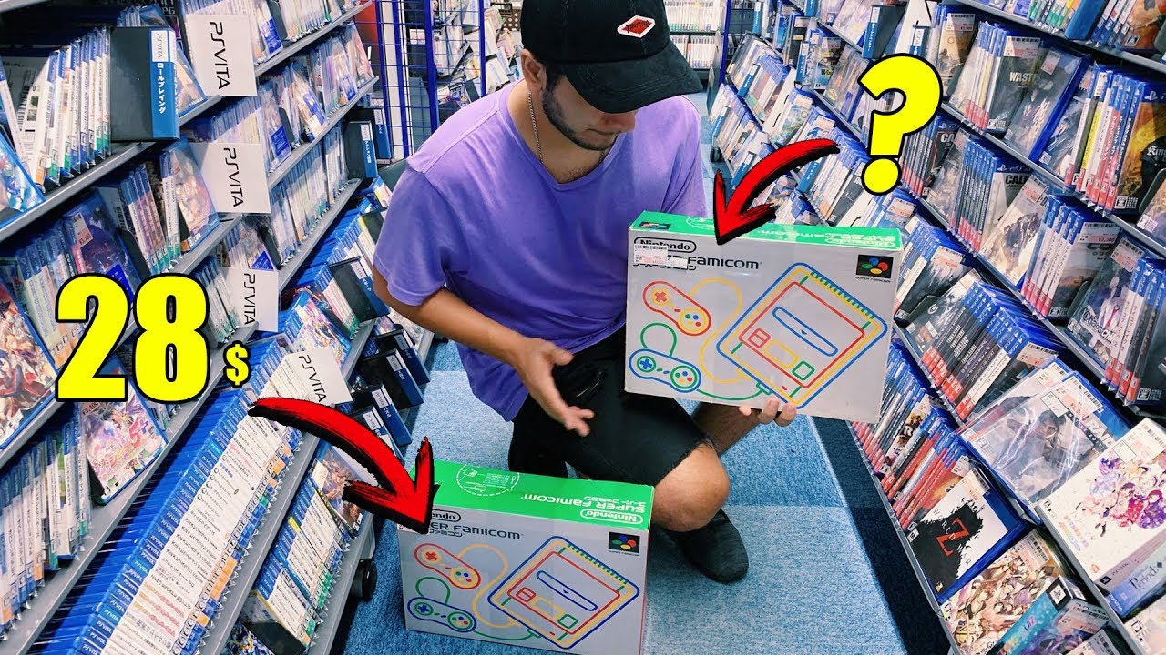 BUSCANDO UNA SUPER NINTENDO CASI NUEVA Y BARATA EN JAPÓN | CACERÍA VIDEOJUEGO RETRO | FAMICOM SNES