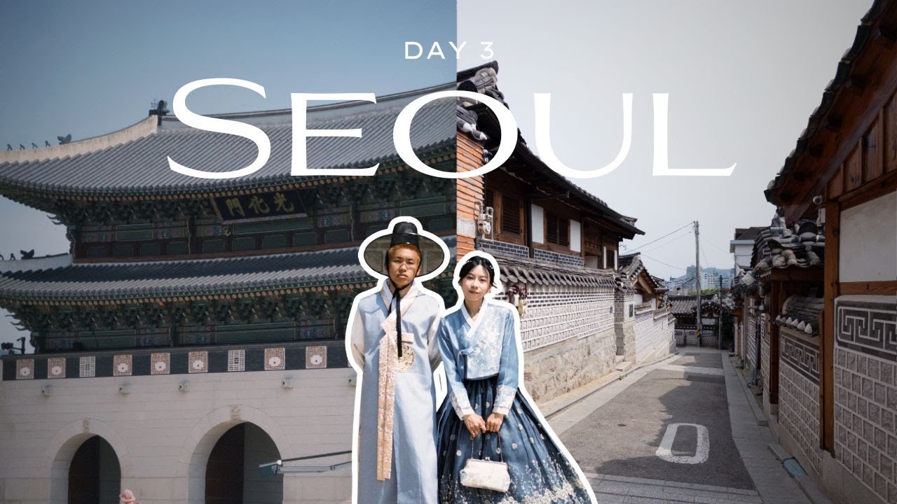 超便宜韩服体验，2个小时RM3x！景福宫＋北村韩屋村＋N首尔塔＋梨泰院【韩国首尔 Seoul 一日行程 Vlog】