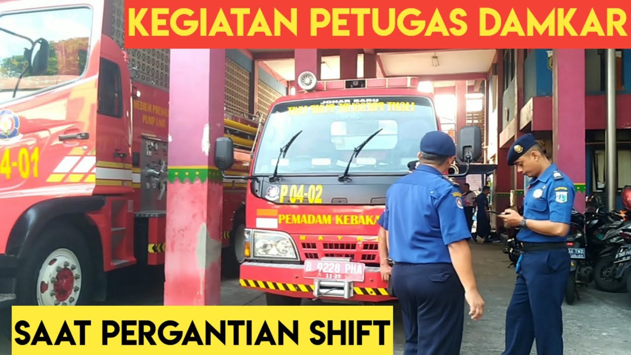 [Pemadam Kebakaran] Rutinitas Pagi Petugas Damkar Jakarta