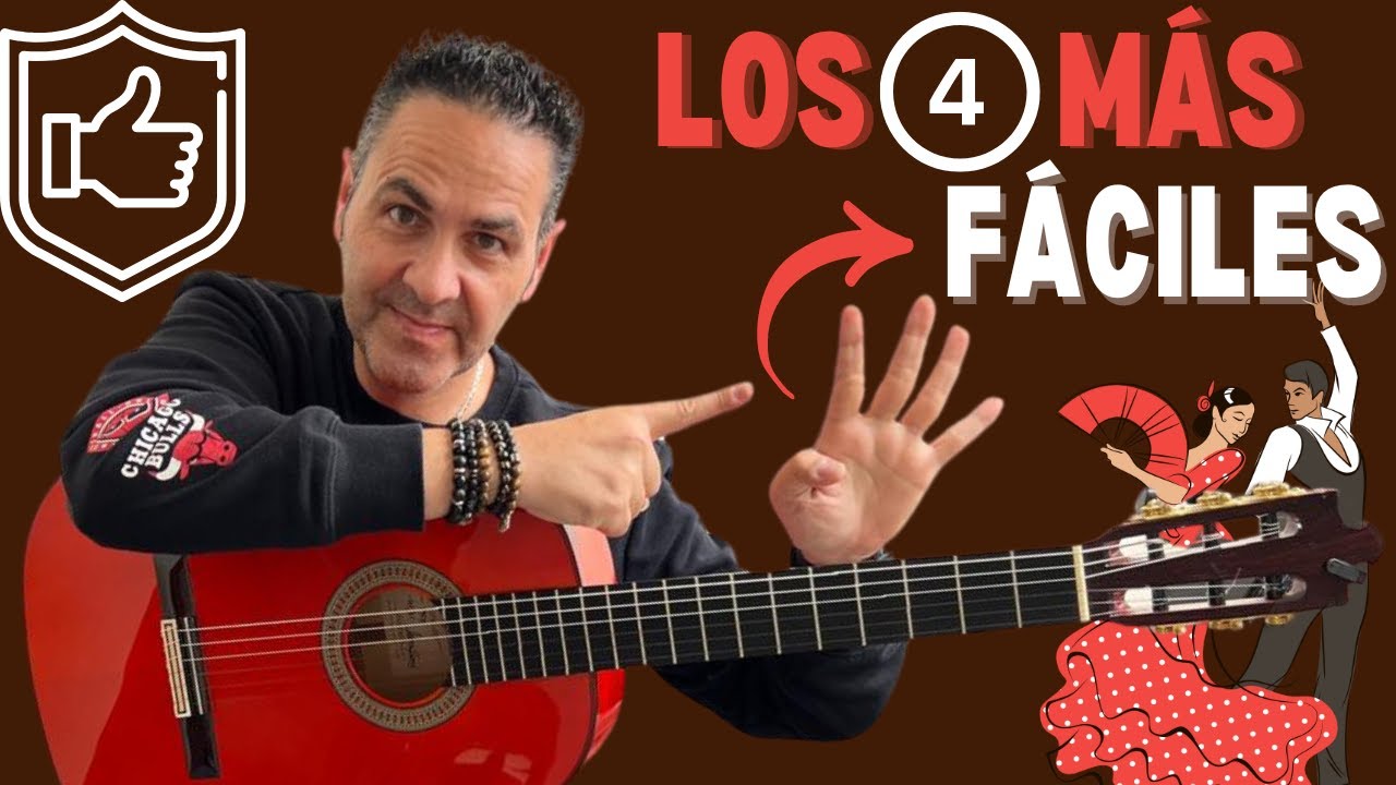 Los 4 MEJORES Palos para APRENDER desde CERO la Guitarra Flamenca
