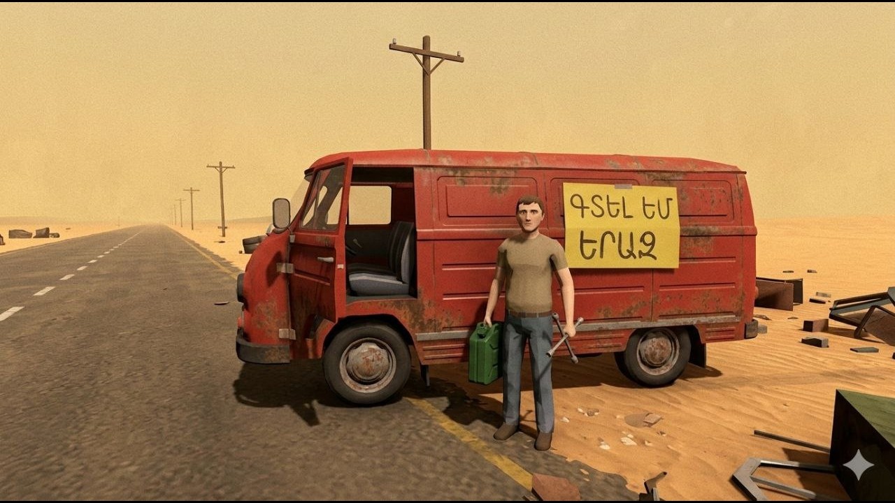 The Long Drive #8 վերջապես փոխեցինք մեքենան