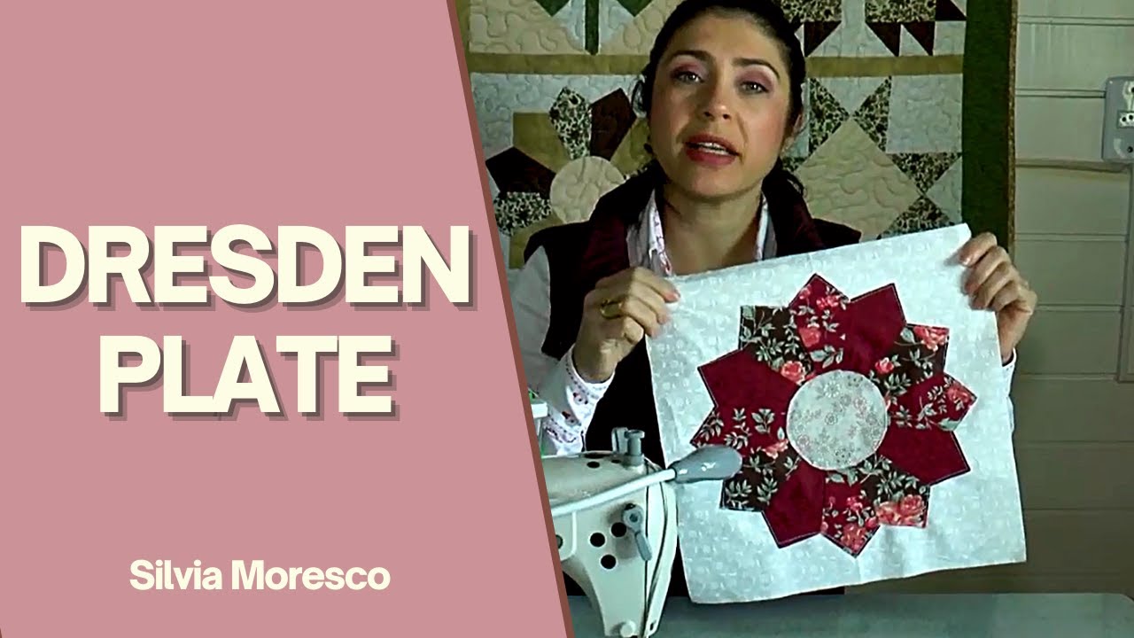 Dresden Plate com Sílvia Moresco Ponto Certo Patchwork Home
