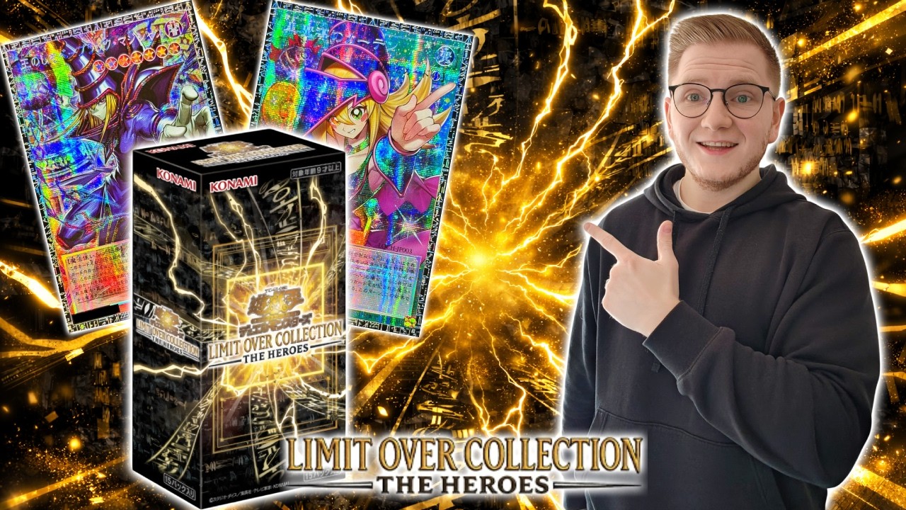 OUVERTURE YU-GI-OH : LIMIT OVER COLLECTION - THE HEROES (Les premières Overframe!)