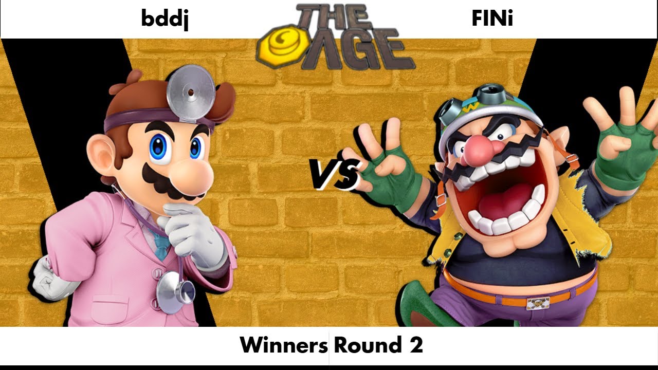 The Cage Series 34 - bddj (Dr. Mario) Vs FINi (Wario) Winners Round 2