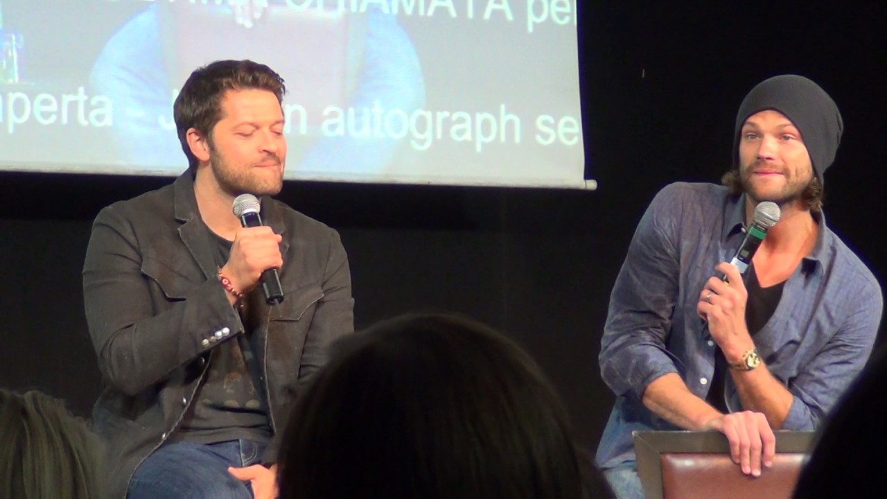 JIBcon 8: Jared and Misha Sunday panel (part 1) HD