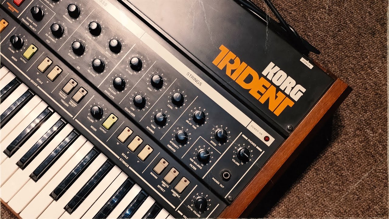 The Stunning Korg Trident