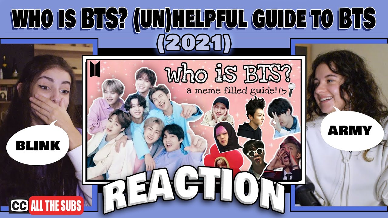 K-pop newbie REACTS to BTS GUIDE!! (They are fuuuunny)