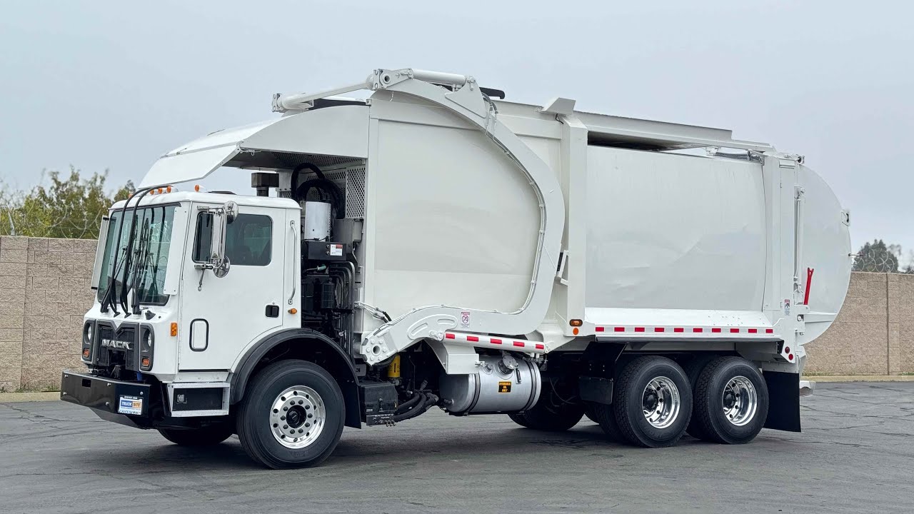 2019 Mack MRU Wittke 40 Yard Front Load Garbage Truck 15403 For Sale