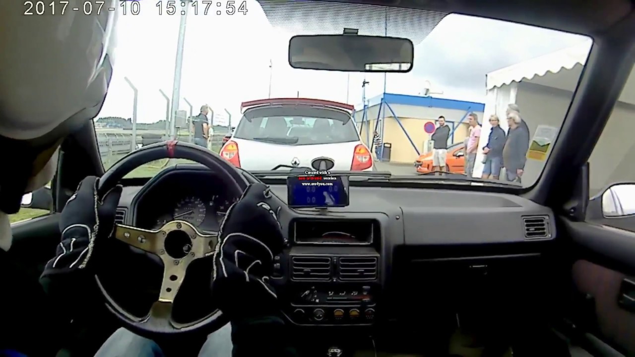 Le Mans, circuit Maison Blanche 10.07.2017, onboard Peugeot 106 xsi (Essais ACO) Session de 15h