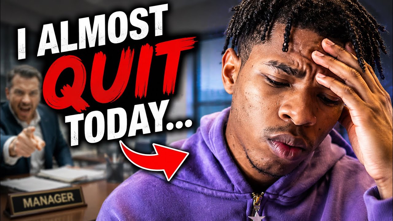 I Almost Walked Out Today…