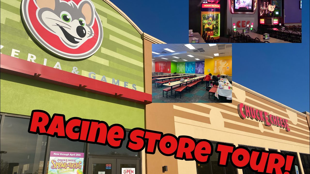 Chuck E. Cheese’s Racine WI Store Tour! (2021)