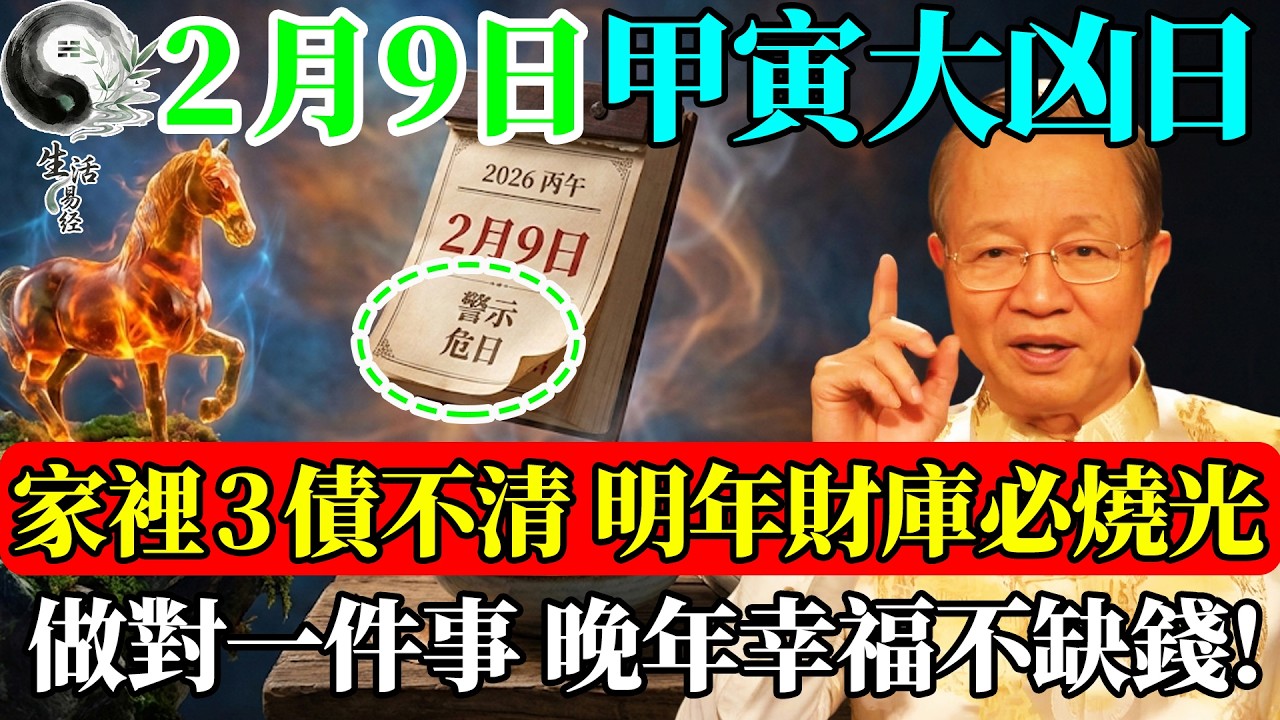 臘月二十二請留步！不管有錢沒錢，家裏這三筆債必須清，這兩種物必須丟！清空黴運，馬年才能翻身。#曾仕強 #易經智慧 #易經 #正能量 #風水 #國學 #國學智慧 #人生哲理 #人生感悟 #因果