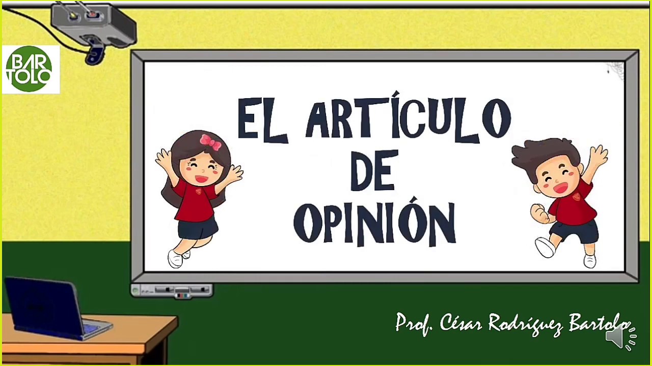 Conocemos el Artículo de Opinión I