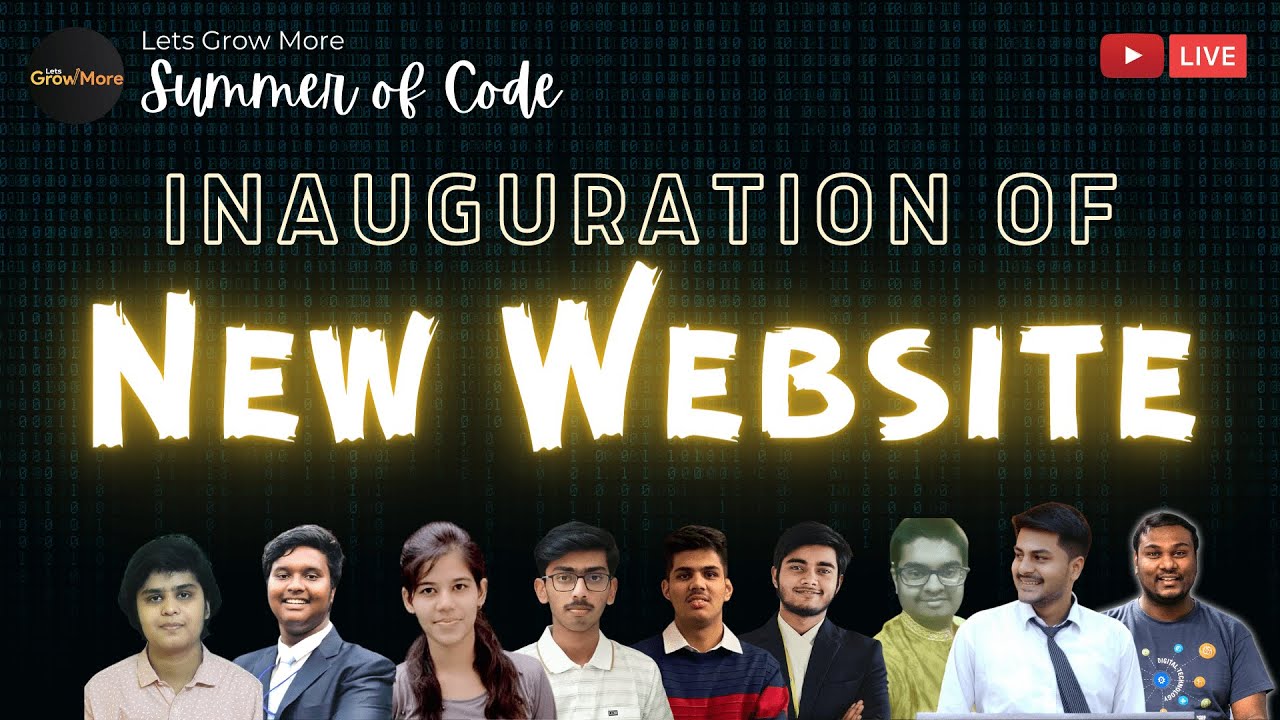 Inauguration of New Website | LGM SoC ’21 | Praveen Kumar Purushothaman | LGM Team