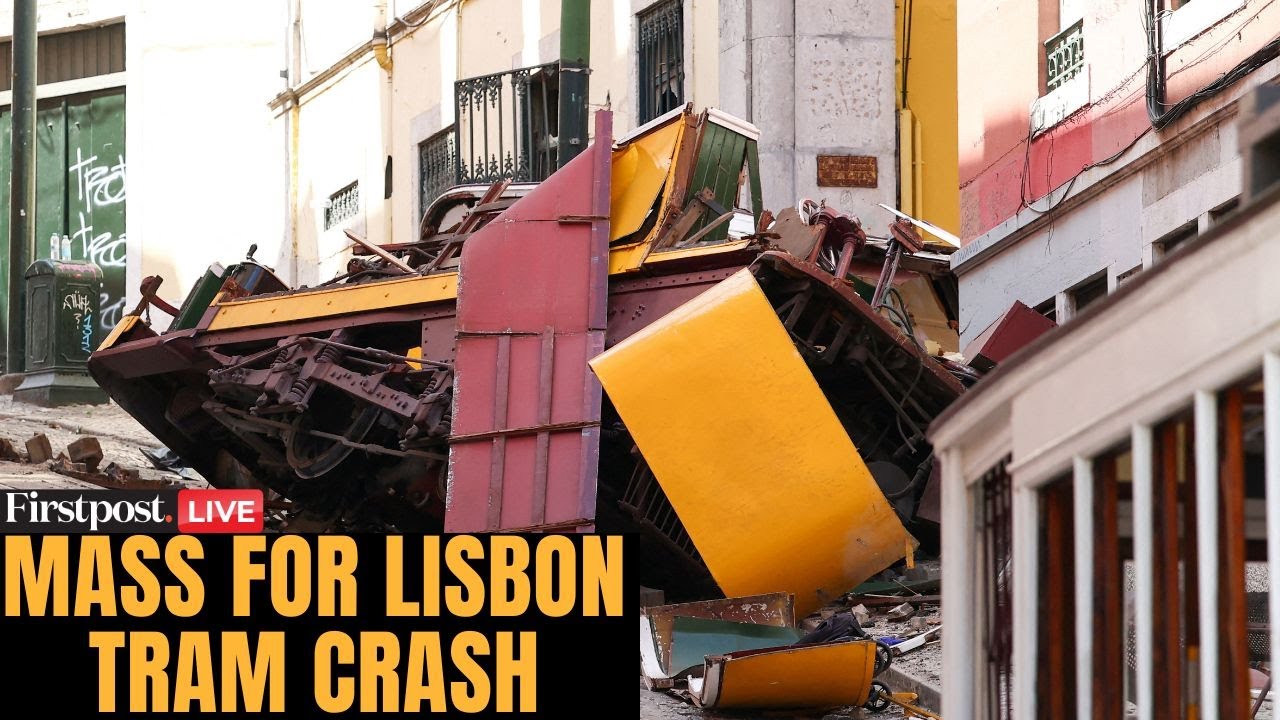 Lisbon Crash LIVE: Mass Held for Victims of Gloria Funicular Tragedy | Portugal Rail Crash | N18G