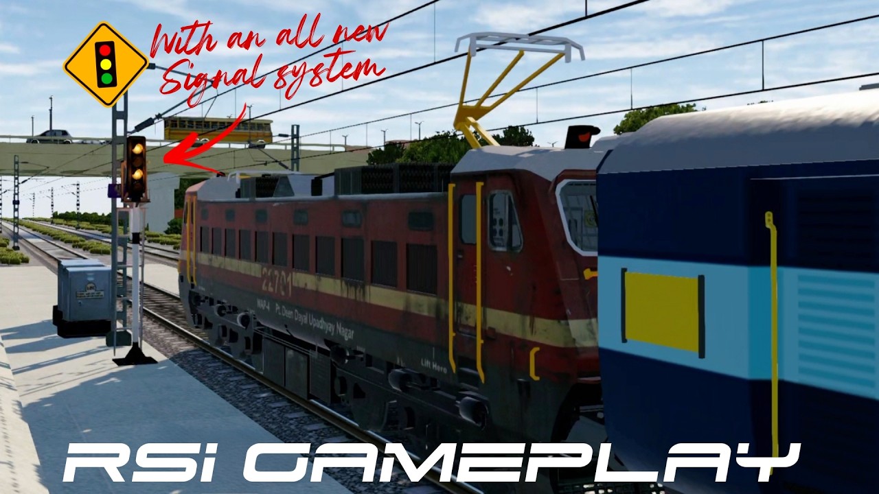 Railway Simulator India First Look of New Signals &bull; RSI Update &bull; RSI Upcoming Update
