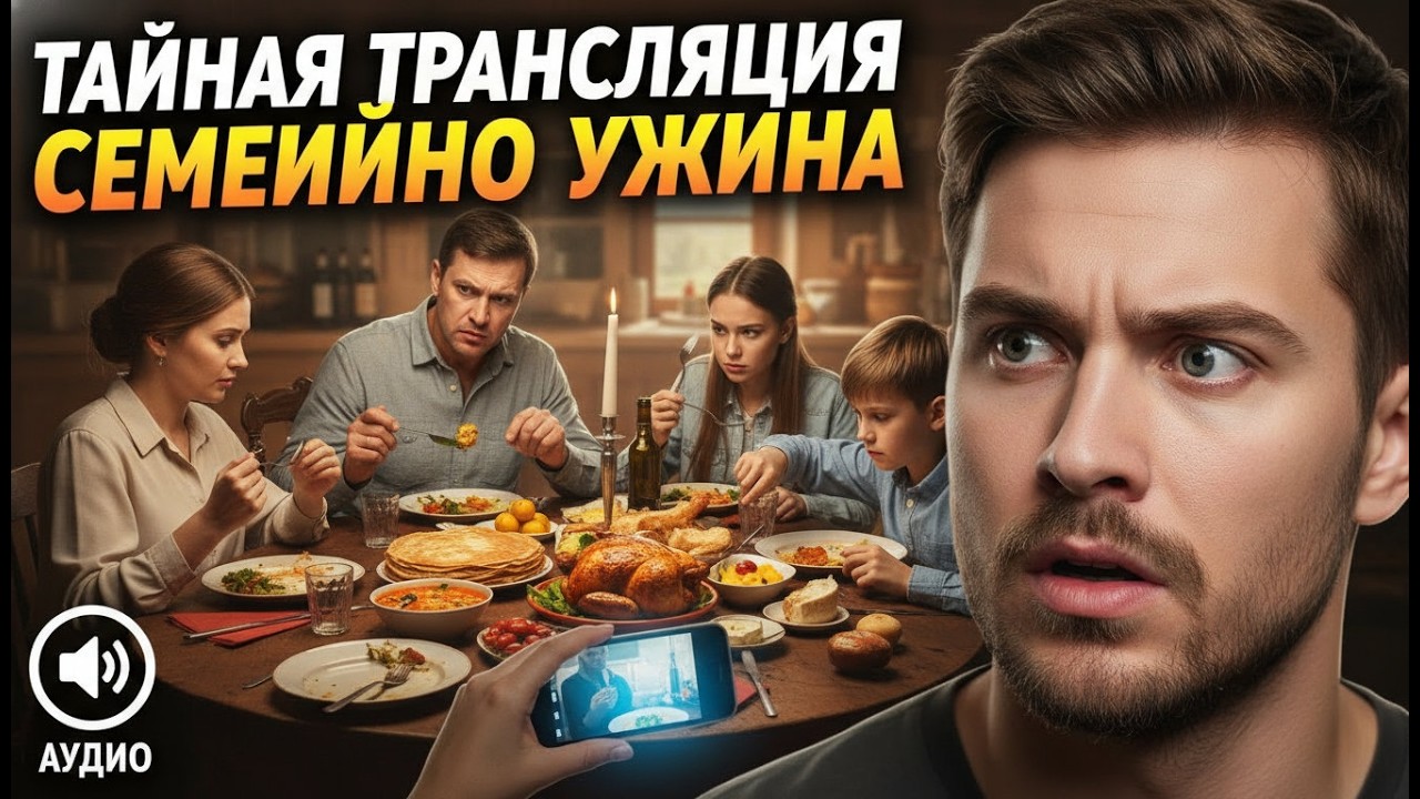 ТАЙНАЯ ТРАНСЛЯЦИЯ БРАТА НА УЖИНЕ, ГДЕ МАМА РАСКРЫЛА СТРАШНУЮ ЛОЖЬ