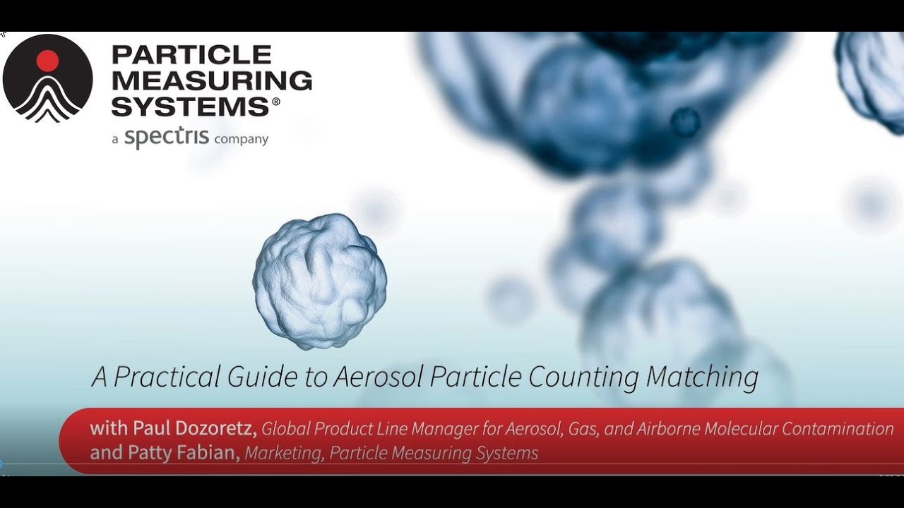 Aerosol (Airborne) Particle Counters: Matching Data from Like and Similar Instruments